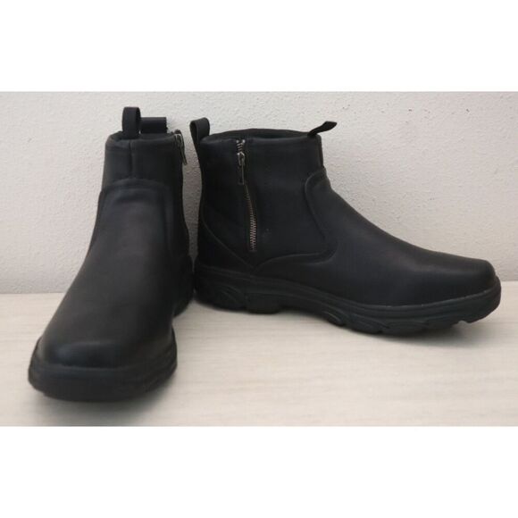 Skechers 64839 Men's 10.5M Black Resment-Korver Relaxed Fit Chelsea Boots - Picture 11 of 12